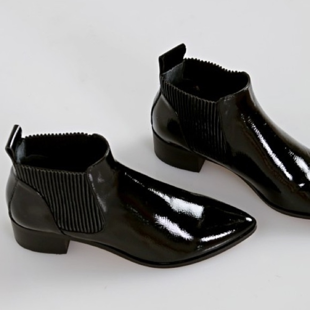 Dolce Vita Macie Boots Black Patent